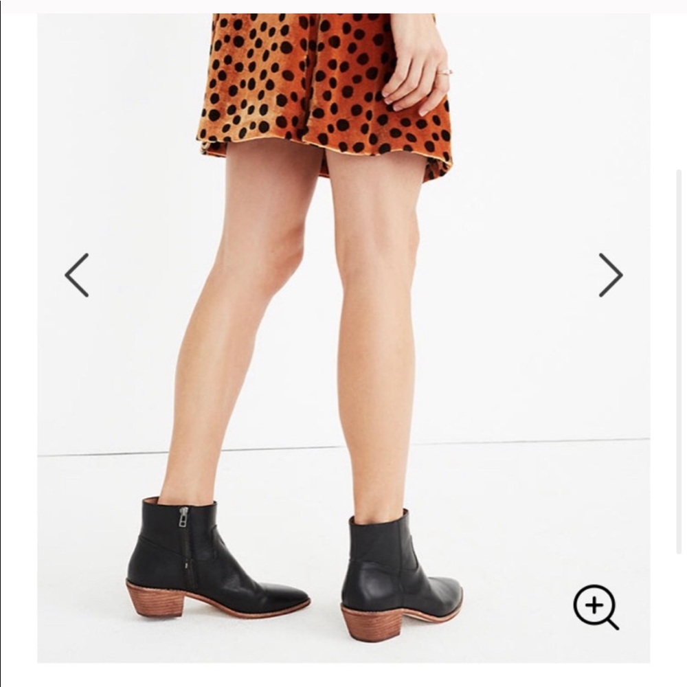 Madewell 1937 leather charley ankle boot
